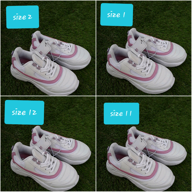 chunky trainers size 2